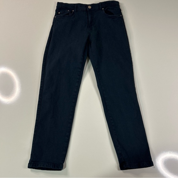 Zara Jeans Women’s Junior’s 13/14 Dark Blue Denim Pockets High Rise Stretch - Picture 3 of 12